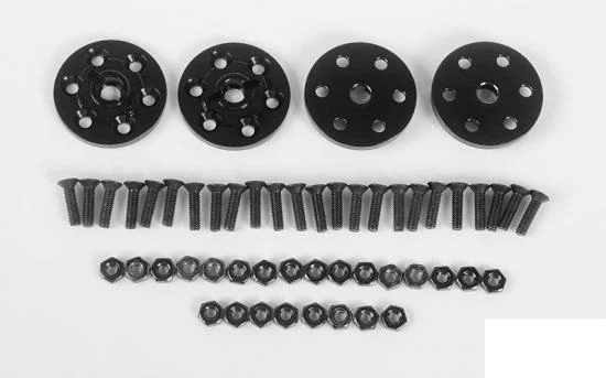 Narrow Stamped Steel Wheel Pin Mount 6-Lug RC4WD — image 1 of 7