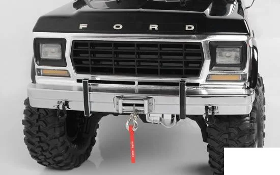 RC4WD Tough Armor Metal Stock Front Bumper for TRX4 Bronco RC4WD — image 2 of 7
