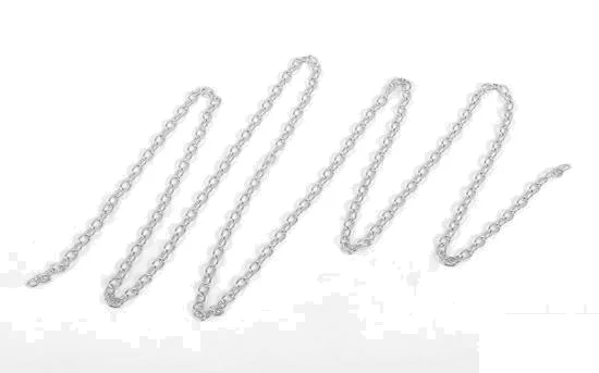 RC4WD Z-L0206 RC4WD Scale Silver Chain ( 39 / 1000mm) Z-L0206 RC4WD &mdash; image 2 of 5