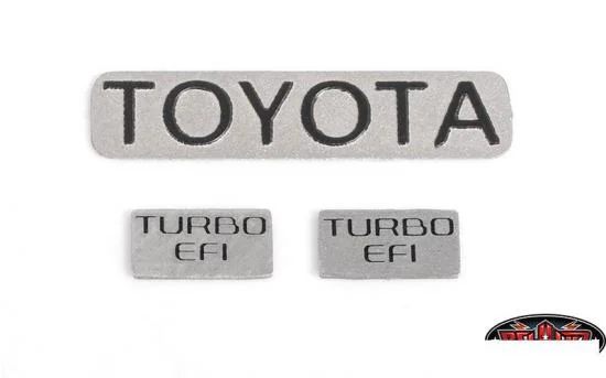 RC4WD 1987 Toyota Xtra Cab Metal Emblems RC4WD — image 1 of 3