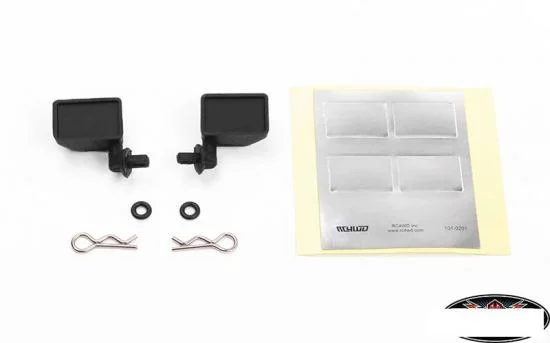 RC4WD Rubber Side Mirrors for 1:10 Black Rock RC4WD — image 1 of 7