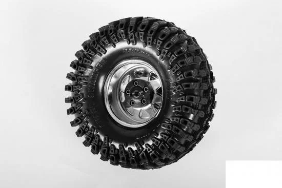 RC4WD 5 Lug Wagon 1.9 Steel Stamped Beadlock Wheels (Chrome) &mdash; image 5 of 6