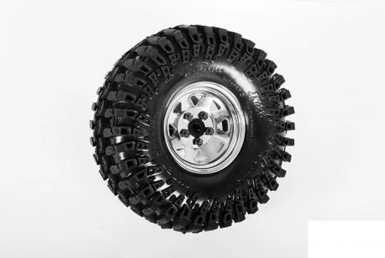 RC4WD 5 Lug Wagon 1.9 Steel Stamped Beadlock Wheels (Chrome) &mdash; image 6 of 6