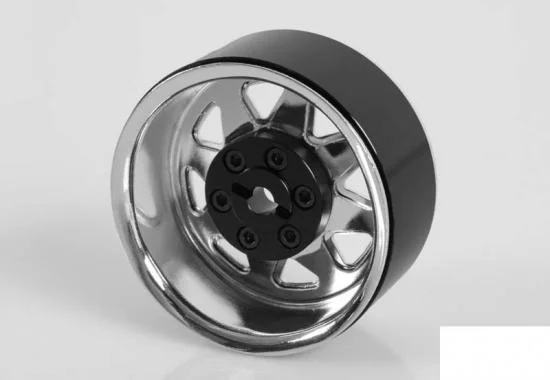 RC4WD 6 Lug Wagon 1.9 Steel Stamped Beadlock Wheels (Chrome) — image 4 of 7