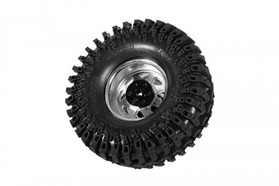 RC4WD 6 Lug Wagon 1.9 Steel Stamped Beadlock Wheels (Chrome) — image 6 of 7