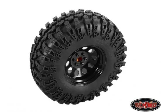 RC4WD Pro10 40 Series 3.8 Steel Stamped Beadlock Wheel (Black) — image 5 of 7