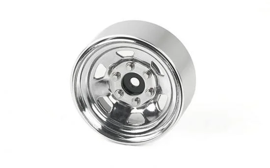 RC4WD Stamped Steel 1.7 Beadlock SR5 Wheels (Chrome) RC4WD &mdash; image 6 of 7