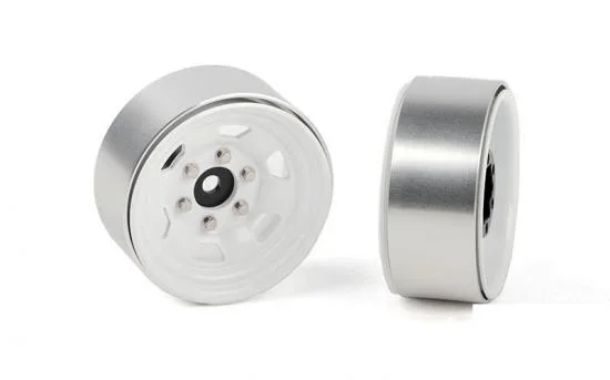 RC4WD Stamped Steel 1.7 Beadlock SR5 Wheels (White/Black) RC4WD — image 2 of 6