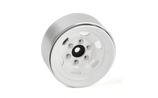 RC4WD Stamped Steel 1.7 Beadlock SR5 Wheels (White/Black) RC4WD — image 5 of 6