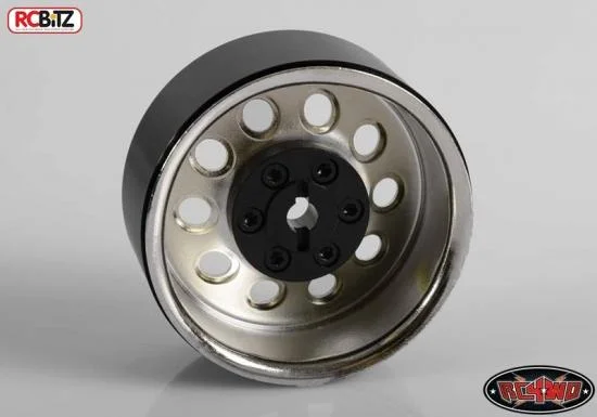 RC4WD Pro10 1.9 Steel Stamped Beadlock Wheel (Silver) &mdash; image 3 of 7