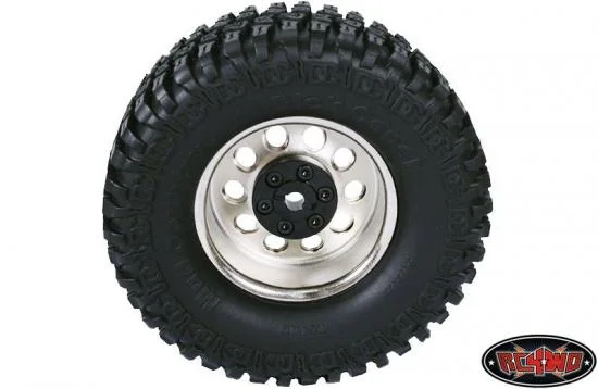 RC4WD Pro10 1.9 Steel Stamped Beadlock Wheel (Silver) &mdash; image 5 of 7