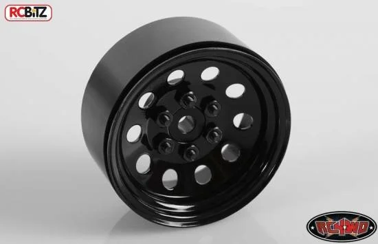 RC4WD Pro10 1.9 Steel Stamped Beadlock Wheel (Black) &mdash; image 2 of 7