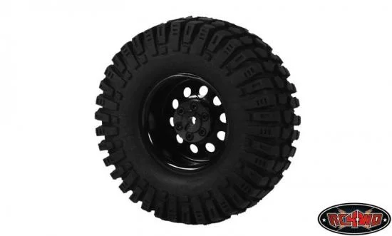 RC4WD Pro10 1.9 Steel Stamped Beadlock Wheel (Black) &mdash; image 6 of 7