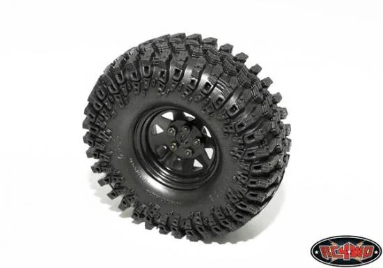 RC4WD 5 Lug Wagon 1.9 Steel Stamped Beadlock Wheels (Black) &mdash; image 4 of 7