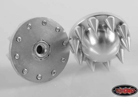 RC4WD Chaos Semi Truck Rear Wheels w/Spiked Caps — image 5 of 7