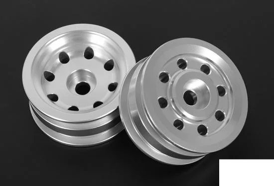RC4WD PRO/GT Tractor Puller Aluminium Front Wheels — image 1 of 7