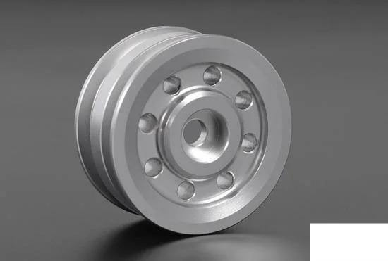 RC4WD PRO/GT Tractor Puller Aluminium Front Wheels — image 3 of 7
