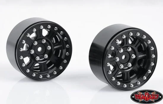 RC4WD Raceline Monster 1.9 Beadlock Wheels (All Black) — image 3 of 7