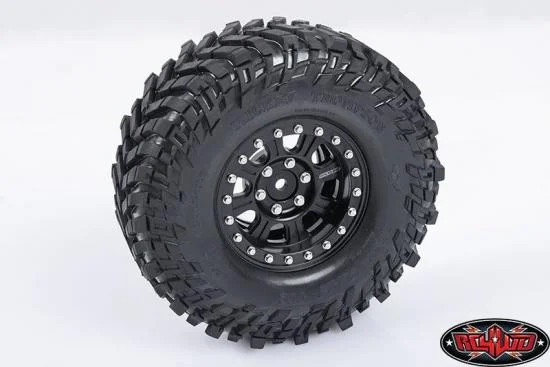 RC4WD Raceline Monster 1.9 Beadlock Wheels (All Black) — image 4 of 7
