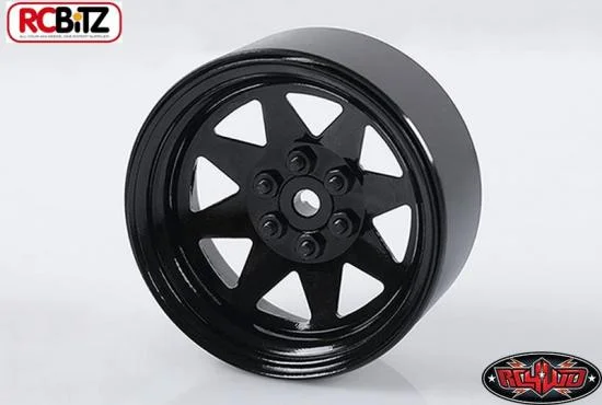 RC4WD 6 Lug Wagon 2.2 Steel Stamped Beadlock Wheels (Black) — image 1 of 6