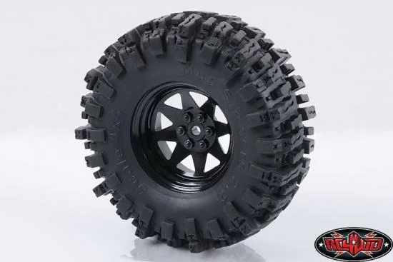 RC4WD 6 Lug Wagon 2.2 Steel Stamped Beadlock Wheels (Black) — image 3 of 6