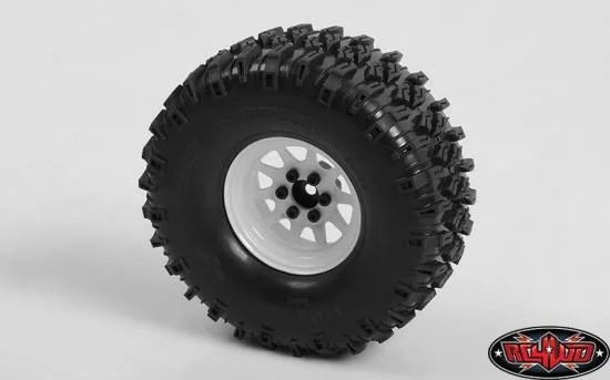 RC4WD OEM Stamped Steel 1.9 Beadlock Wheels (White) &mdash; image 3 of 7