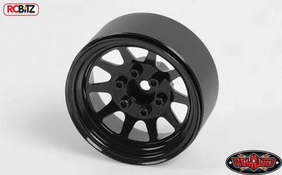 RC4WD OEM Stamped Steel 1.9 Beadlock Wheels (Black) — image 1 of 7