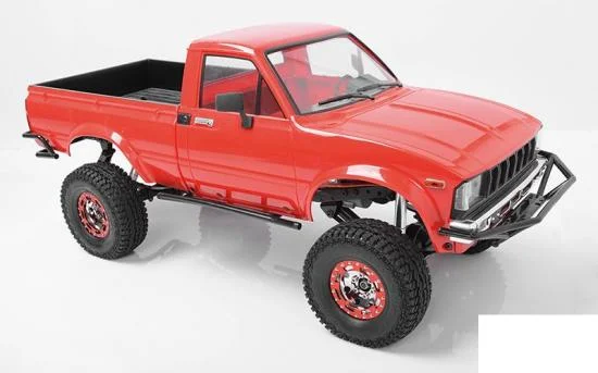 RC4WD TRO 1.7 Stamped Steel Beadlock Wheels (Red/Chrome) — image 8 of 13