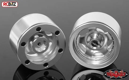 RC4WD Breaker 1.9 Beadlock Wheels 12 mm Hex mount SILVER Alli RC4WD Z-W0288 Blazer — image 3 of 7