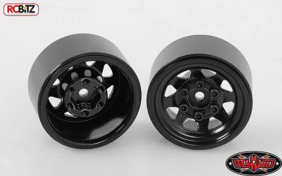 RC4WD Stamped Steel 1.0 Stock Beadlock Wheels (Black) (4) — image 3 of 7