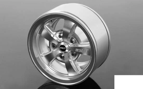 RC4WD Mickey Thompson Street Comp SC-5 1.9 Beadlock Wheels (Hyper Silver) — image 2 of 7