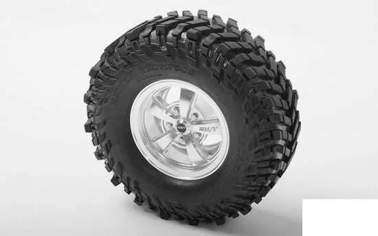 RC4WD Mickey Thompson Street Comp SC-5 1.9 Beadlock Wheels (Hyper Silver) — image 6 of 7