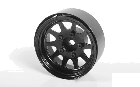 OEM Stamped Steel 1.55 Beadlock Wheels (Black) — image 3 of 7