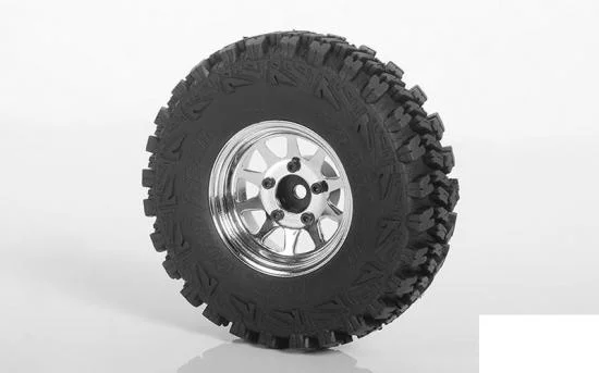 OEM Stamped Steel 1.55 Beadlock Wheels (Chrome) — image 2 of 7