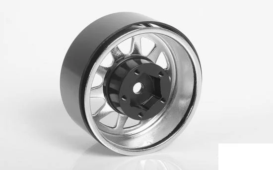 OEM Stamped Steel 1.55 Beadlock Wheels (Chrome) — image 5 of 7