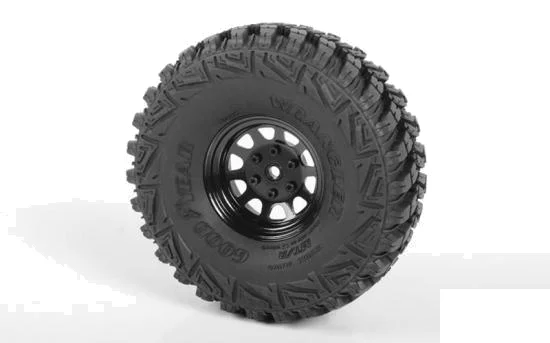 RC4WD Stamped Steel 1.7 Beadlock Wagon Wheels (Black) RC4WD — image 2 of 7