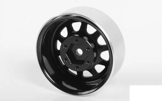 RC4WD Stamped Steel 1.7 Beadlock Wagon Wheels (Black) RC4WD — image 3 of 7
