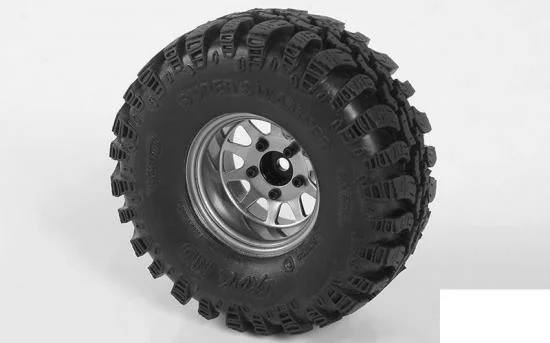 Deep Dish Wagon 1.55 Stamped Steel Beadlock Wheels (Clear) RC4WD — image 4 of 7
