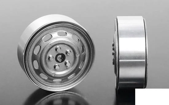 RC4WD Stamped Steel 1.7 10-Oval Hole Wheels (Plain) RC4WD — image 2 of 7