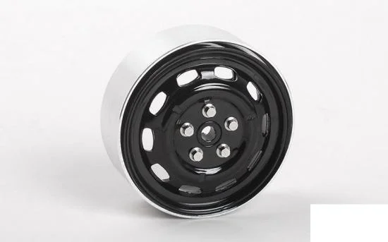 RC4WD Stamped Steel 1.7 10-Oval Hole Wheels (Black) RC4WD — image 4 of 7