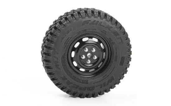 RC4WD Stamped Steel 1.7 10-Oval Hole Wheels (Black) RC4WD — image 5 of 7