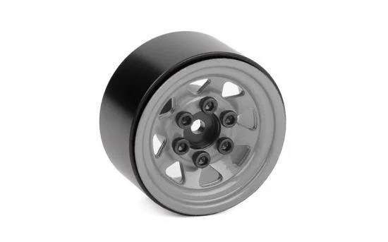 RC4WD Stamped Steel 1.0 Stock Beadlock Wheels (Plain) (4) — image 2 of 6