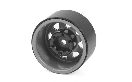 RC4WD Stamped Steel 1.0 Stock Beadlock Wheels (Plain) (4) — image 3 of 6
