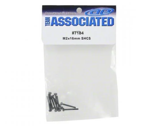 Associated Qualifier Pro Rally M2 X 16mm SHCS (For Adj Mount) — image 2 of 3