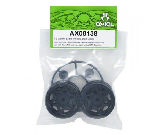 Axial 1.9 Walker Evans Wheels - Black (2) — image 3 of 4