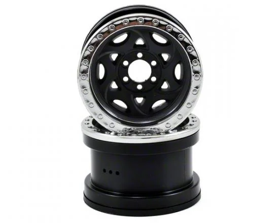 Axial 2.2 Walker Evans Wheels - IFD Wheels - Chrome/Black(2) — image 1 of 5