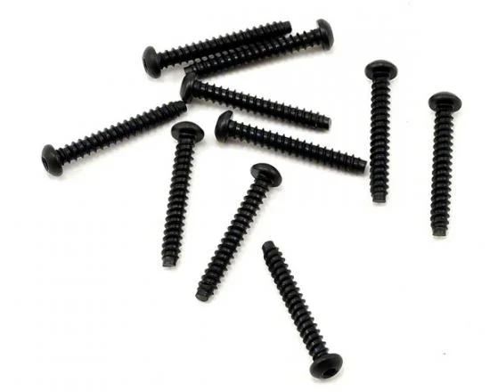 Axial M2.6x18mm Hex Socket Tapping Button Head (Black) (10) — image 1 of 2