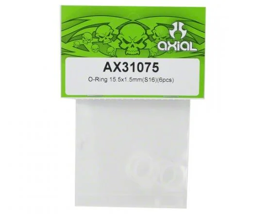 Axial O-Ring 15.5x1.5mm (S16) (6pcs) &mdash; image 2 of 3