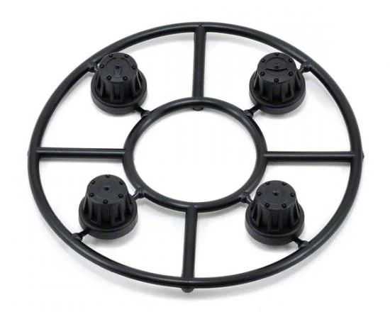 Axial 1.9 Black Rock CRC Wheels - Black (2) — image 3 of 5