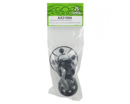 Axial 1.9 Black Rock CRC Wheels - Black (2) — image 4 of 5